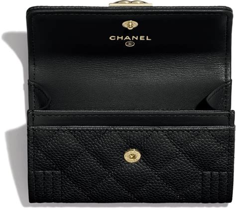 chanel boy card holder review|Chanel flap card holder price.